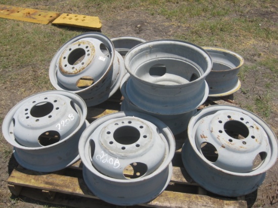 Dual Trail Steel Wheels 16" 8 lug