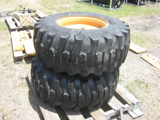 Titan Case Tires and Wheels 15-19.5