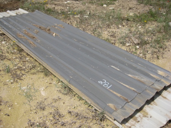 Misc uncounted Sheet metal 10' and 12'