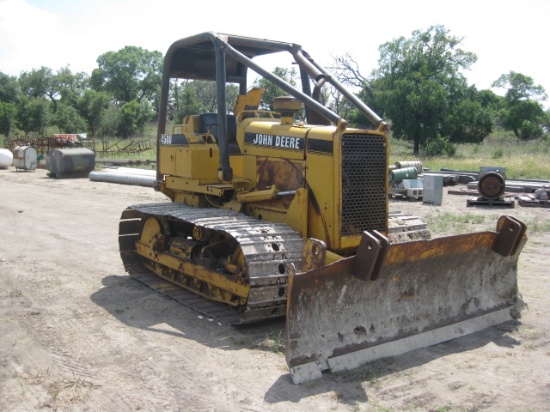 John Deere Model 4500 Crawler Dozer 6 way blade Hours 1416