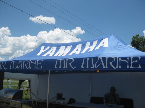 EZ-Up 10'x20' Blue Yamaha ADV