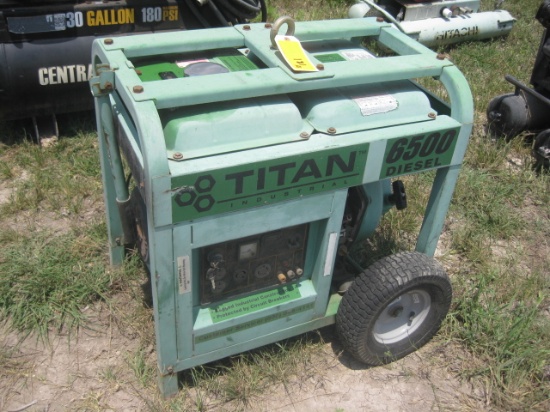 Titan 6500 Portable Diesel Generator