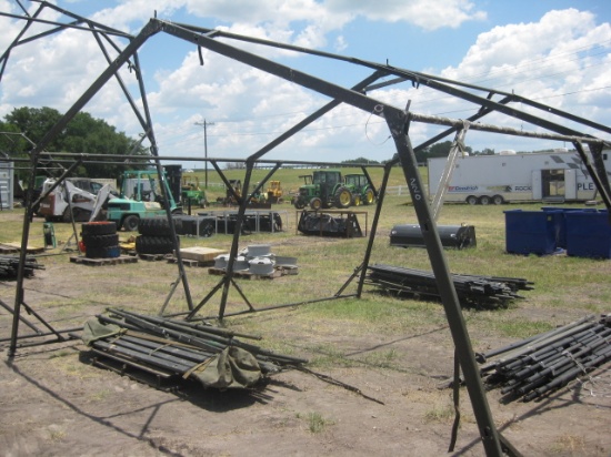 Large Alum Frame structure Approx 32'