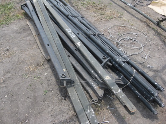 Portable car port Frame unassembled
