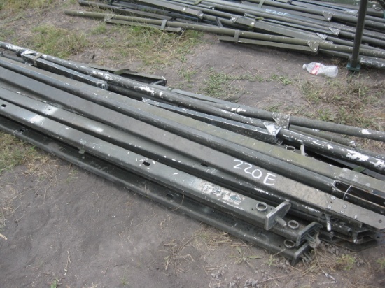 Portable car port Frame unassembled