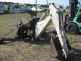 Skid Steer Backhoe Attachment Model 811 Serial Number 630001859