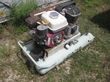 Gas Powered Air Compressor with Dual tanks Unknown condition