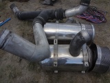 Chrome Dual Air Big Truck Breathers