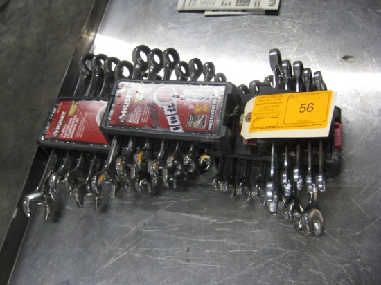 (4) Husky Ratchet Wrench Sets
