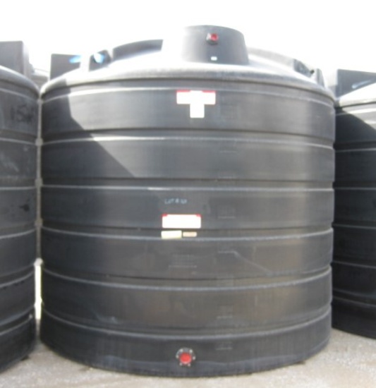 5050 Gallon Model TLV05050BK Black Above Ground Flat Bottom Tank