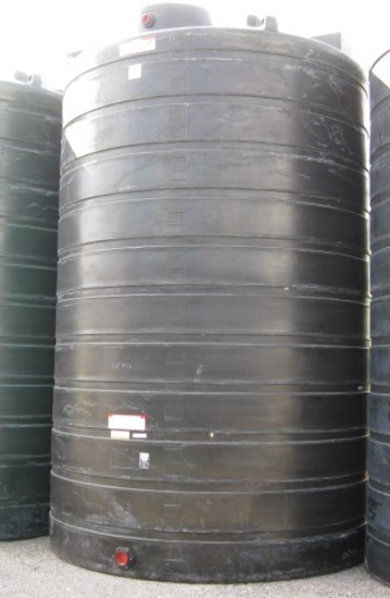 5200 Gallon Model TLV05200BK Black Above Ground Flat Bottom Tank