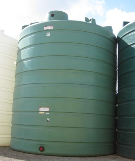 10,000 Gallon Model TLV10000BG Light Green Above Ground Flat Bottom Tank