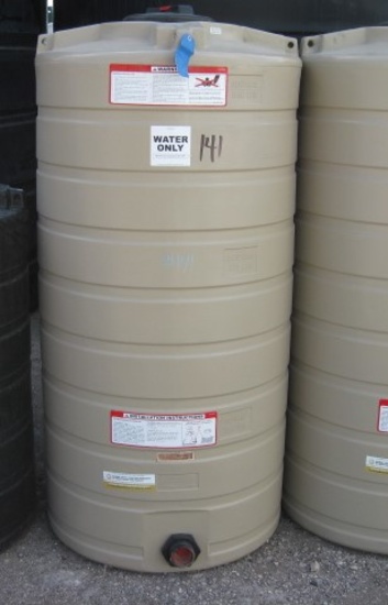150 Gallon Model TLV00150 Beige Flat Bottom Tank