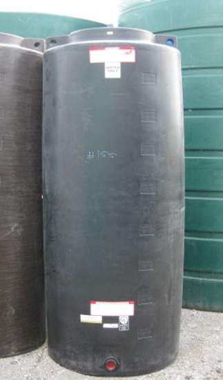 450 Gallon Model TLV00450 BlackFlat Bottom Tank