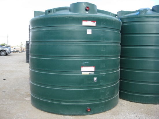 3100 Gallon Model TLV03100DG Dark Green Above Ground Flat Bottom Tank