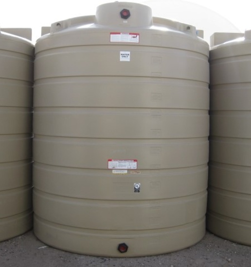 2500 Gallon Model TLV02500BG Beige Above Ground Flat Bottom Tank