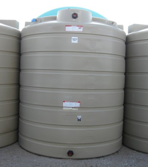 2500 Gallon Model TLV02500BG Beige Above Ground Flat Bottom Tank