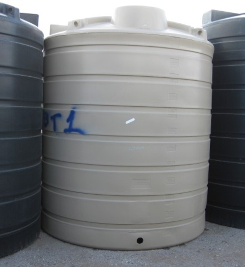 2500 Gallon Model TLV02500BG Beige Above Ground Flat Bottom Tank