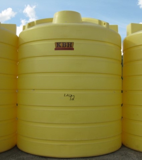 6250 Gallon Model THV06250YW Yellow Above Ground Flat Bottom Tank