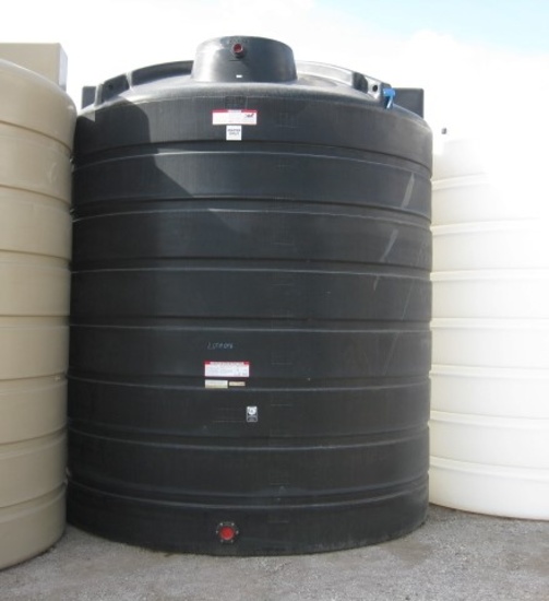 6250 Gallon Model TLV06250BK Black Above Ground Flat Bottom Tank