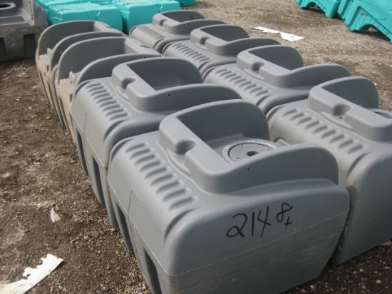 60 Gallon Gray Diesel Tanks condition Unknown