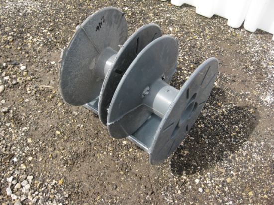 Lot 2-Plastic reels and brackets