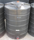 100 Gallon Black Flat Bottom Tank