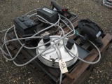 Lot Lid, Hose and 2 used Batteries