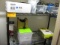 Wire Shelving Unit and Cleaning Supplies