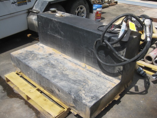 L-Shape Pickup Bed Fuel Tank and pump