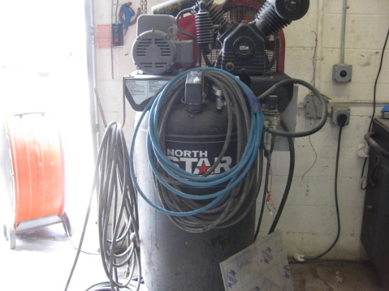 North Star Vertical Air Compressor 80 Gal. Tank