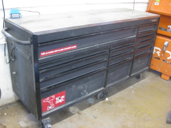 Husky Tool Box with SS Work Top