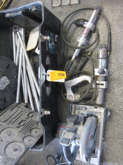 Bosch C510 Saw and (2) Concrete Engrave a Crete Guns and Case