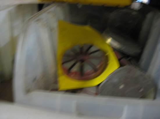 Large Selection of Diamond Grinding Attachments Buffer pads Grinding wheels etc. and Shelving unit