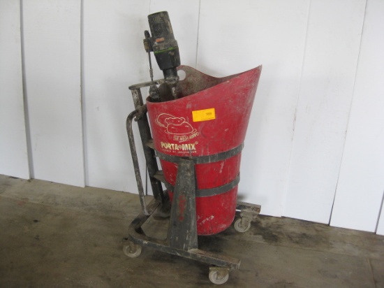 Mega-Hippo Portamix Mixer Station