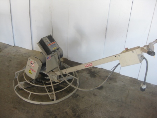 Leeson Speed Master 36" Electric Concrete Trowel