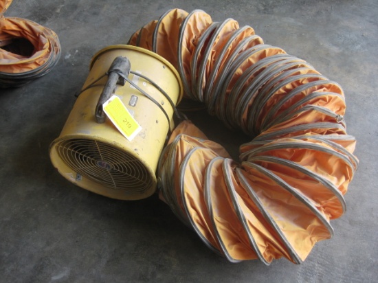 Model STF 1-30 12" Fan with (1) hose
