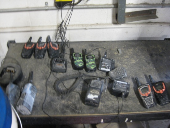 Two Way Radios and Chargers