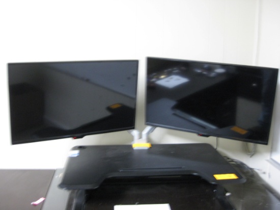 Insignia 32" LCD Monitors and Desk Clamp Stand 2x$