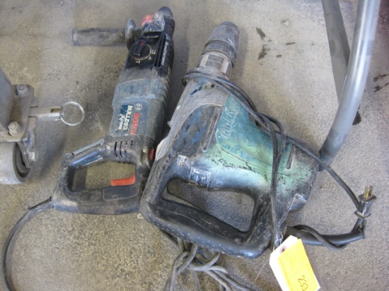 Makita and Bosch Hammer Drills 2x$