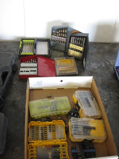 Misc. Drill Bits and Driver Bit sets