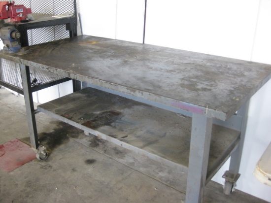Gary Shop Table and Vise 3'x6'