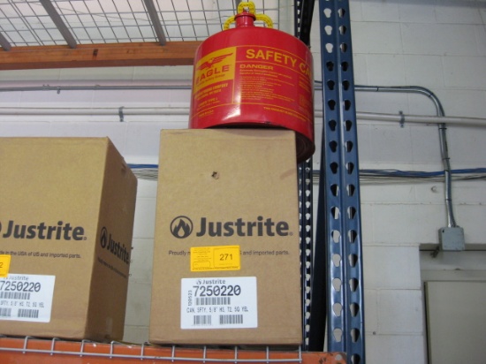 Eagle Gas and Justrite Diesel Cans New 2x$