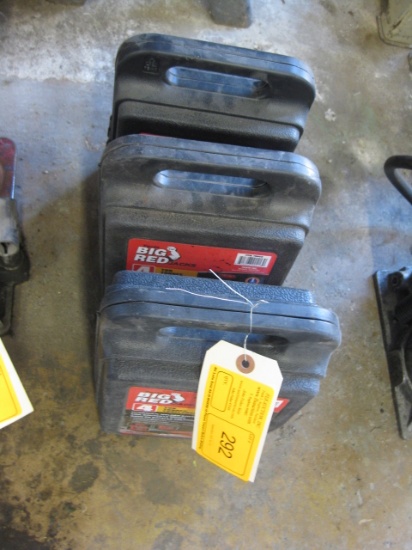 Bottle Jacks in Case 3x$