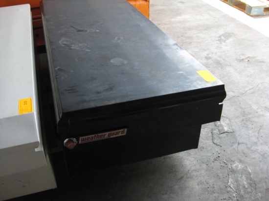 Black Weather Guard Cross over Tool Box