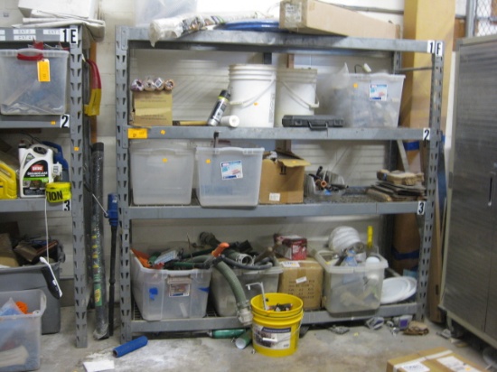 gray shelving units 2x$