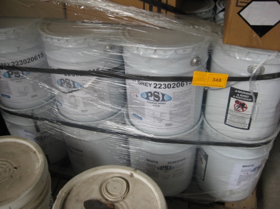 5-Gallon Light White Mix Top Sheild A Side 40x$