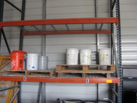 Sections Pallet Shelving 4x$ Contents not included Call Before pickup
