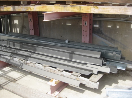 Large selection of Galvanized Flashing  Long Rack Not Included