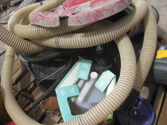 Pallet hose and signage
